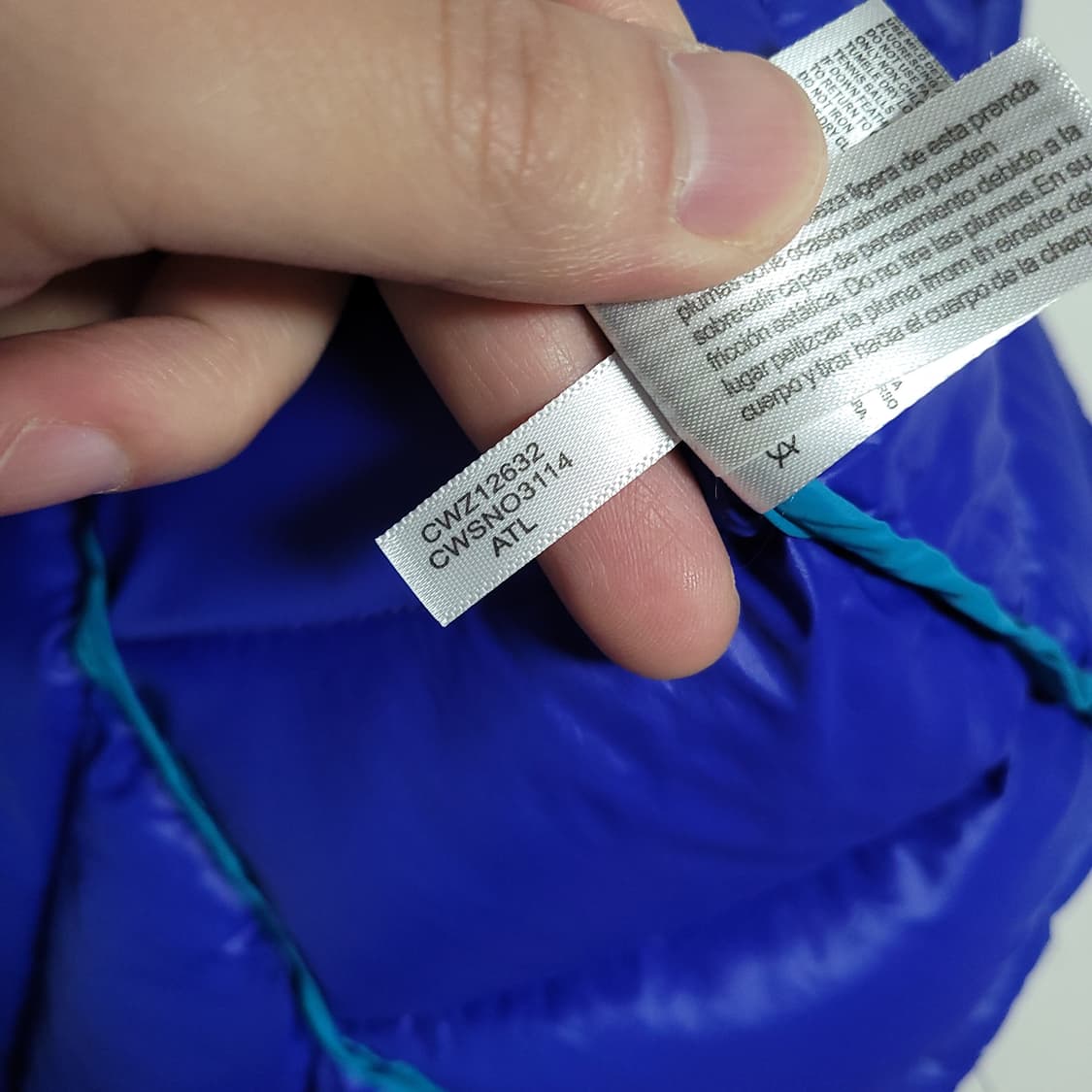 (M) CK 캘빈클라인 블로 패딩 점퍼 구스다운 상품이미지4