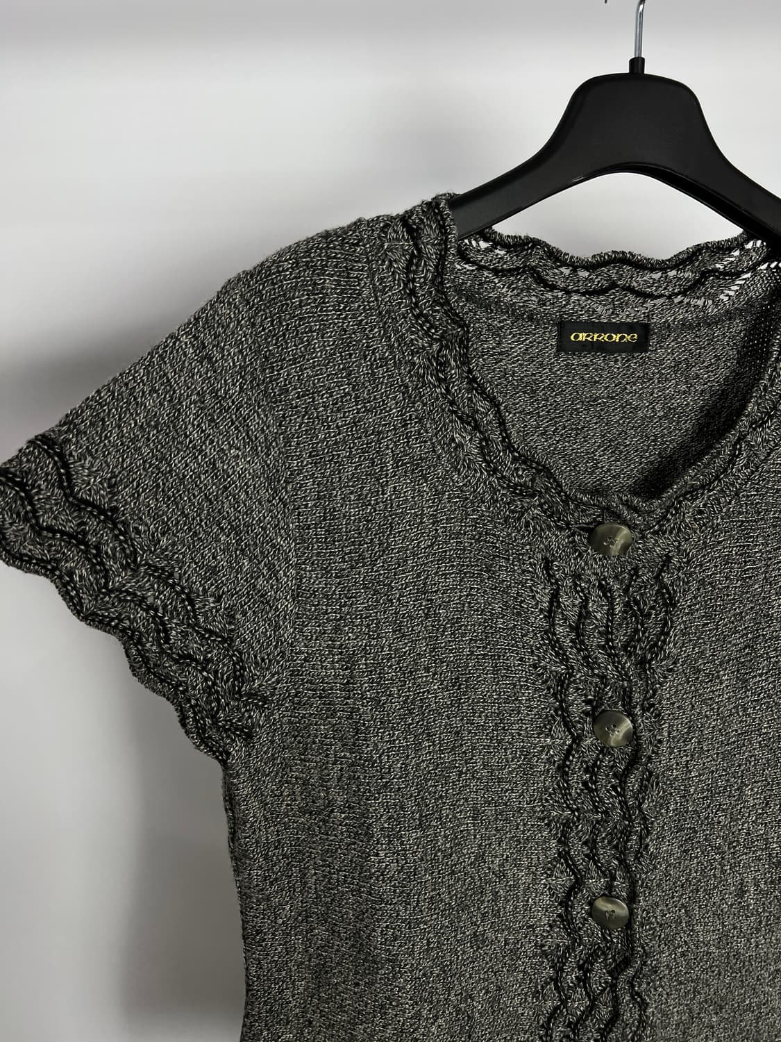 ARRONE 반팔 니트 가디건 상품이미지4