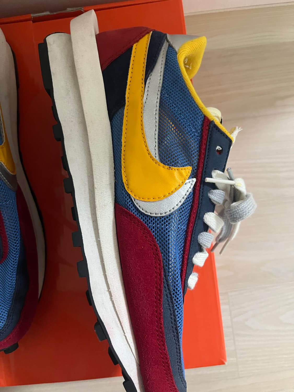 나이키x사카이 와플 빨파 270 상품이미지5