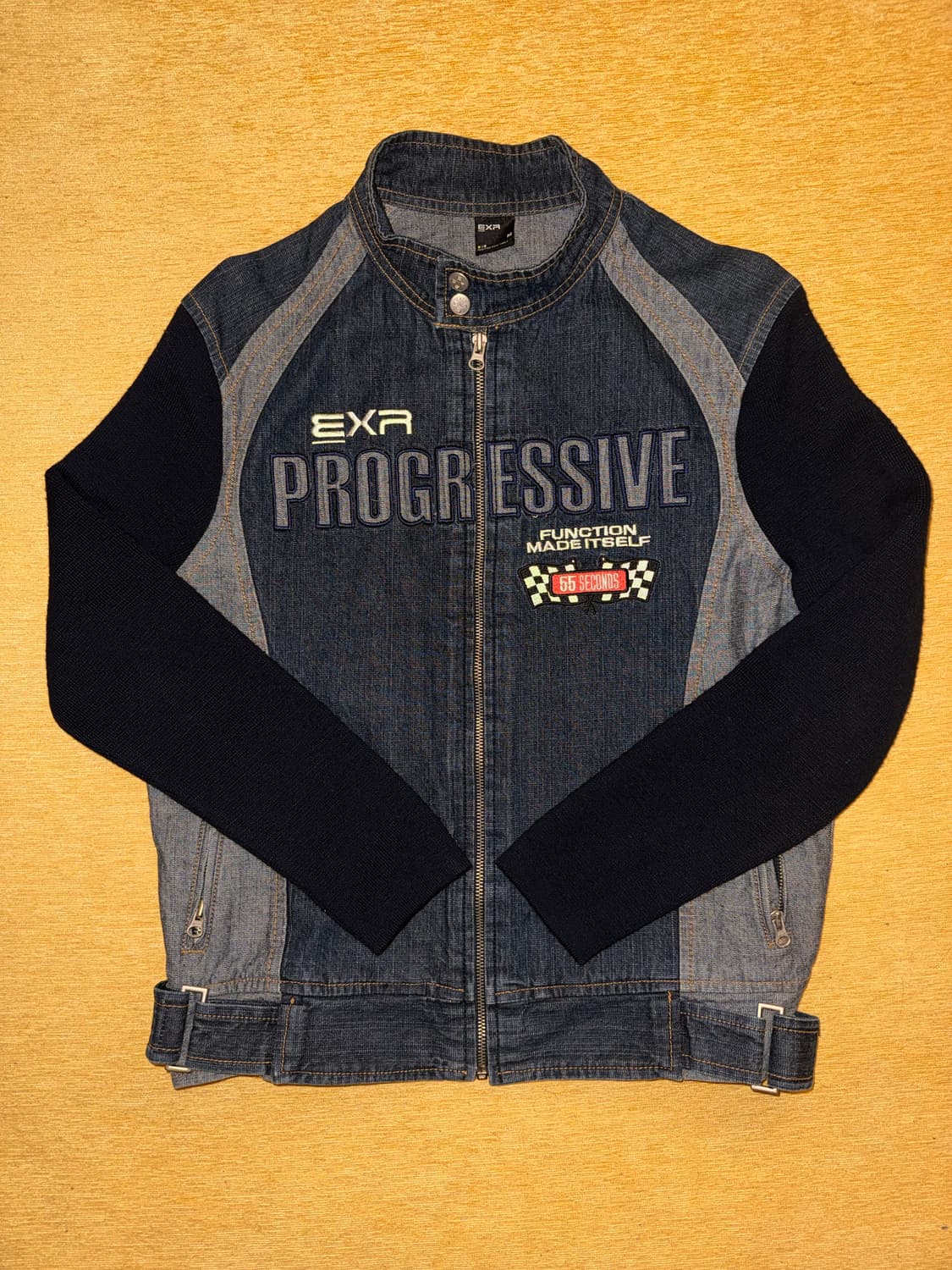 EXR 데님 자켓 + 닥터마틴 애나멜 백 코디세트 상품이미지4