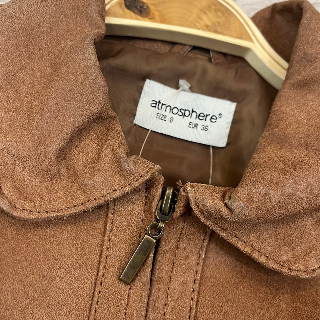 vintage leather jacket 딱붙 상품이미지3