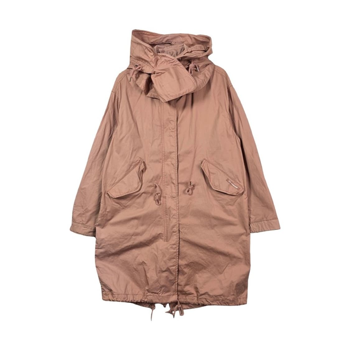 카이아크만 인디핑크 피쉬테일 롱 야상 점퍼 S 상품이미지1