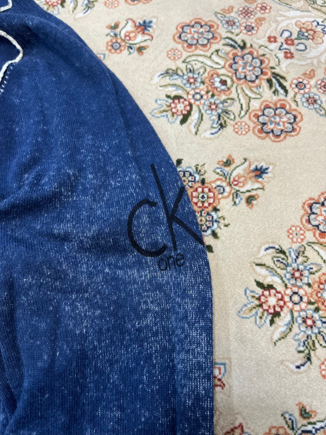 캘빈클라인 진스 워시드블루 니트 집업 상품이미지7