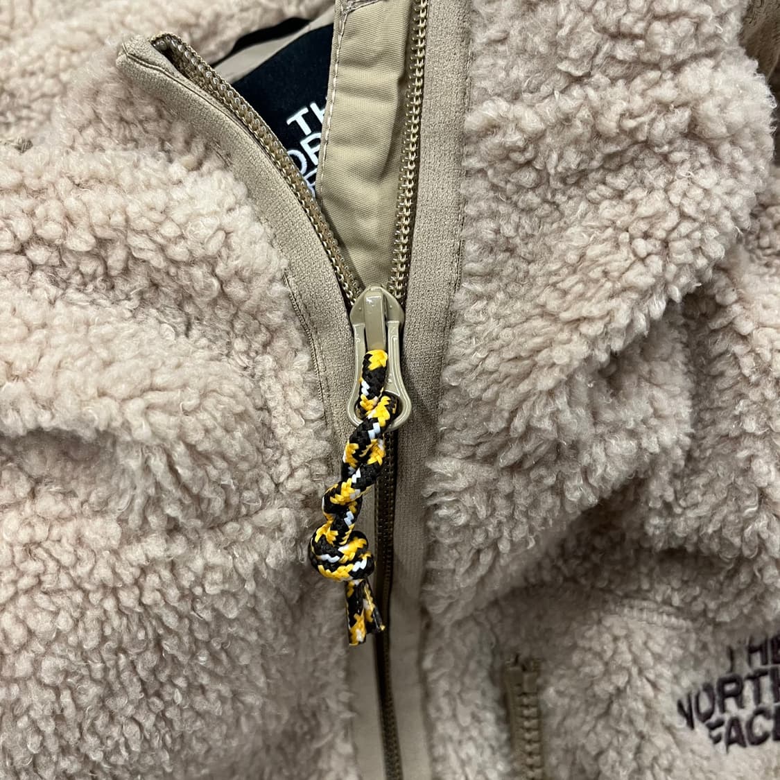 [정품/S] 노스페이스 후리스 후드 집업 베이지 b8 상품이미지6