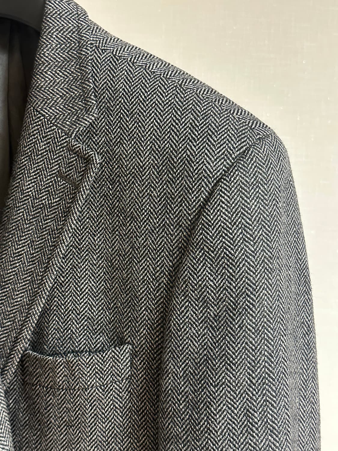 제이프레스 울캐시 헤링본 자켓 43R (캐나다 메이드) 상품이미지5