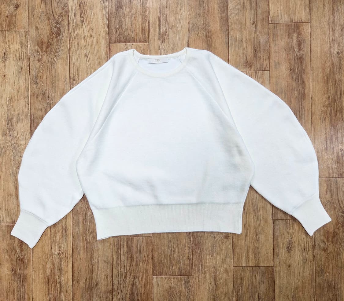 오르(ORR) 볼륨 슬리브 풀오버 탑 66-77 새상품 상품이미지2