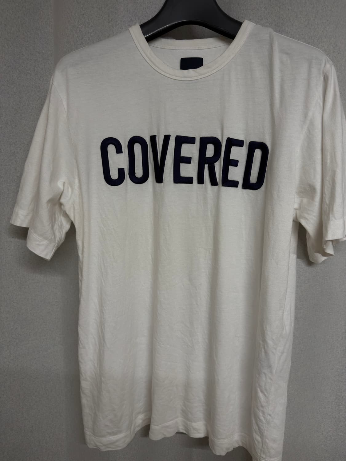 준지 커브드 자수 반팔티셔츠 44 juunj 상품이미지1