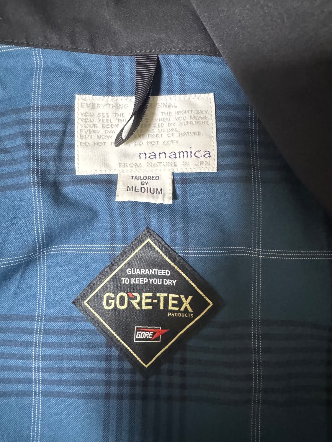 나나미카 고어택스 크루저 자켓 상품이미지6