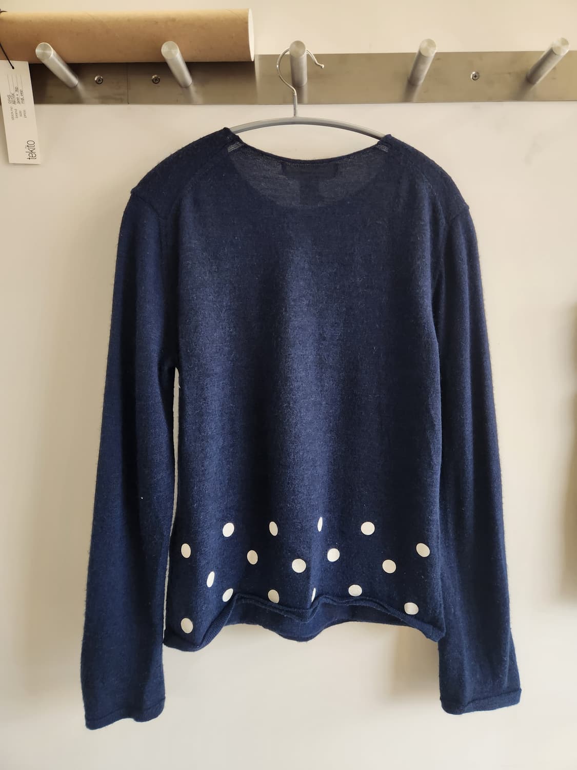 꼼데가르송셔츠 x Noah Lyon 17ss 도트 니트 상품이미지3