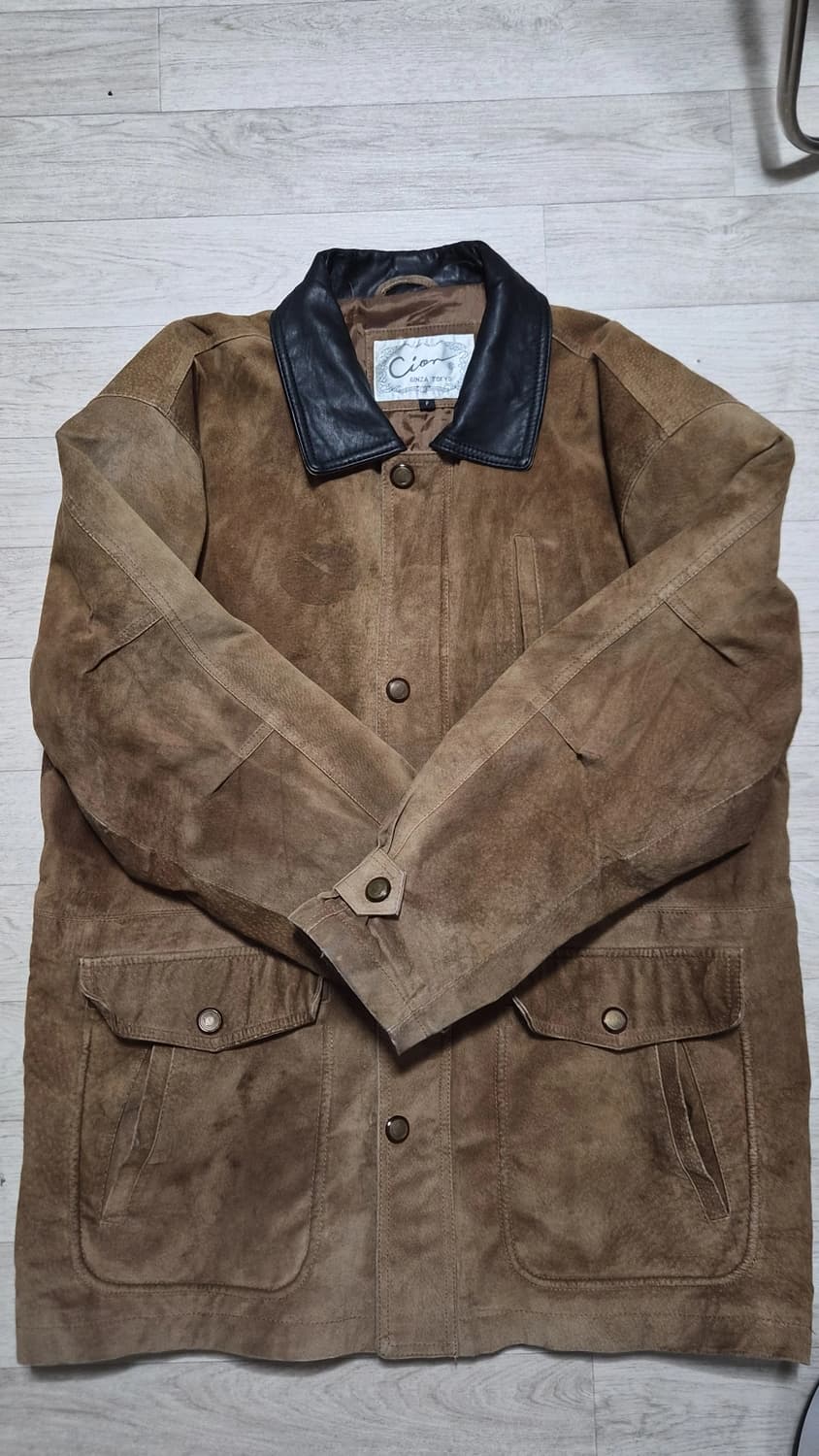 빈티지 브라운 자켓 상품이미지3