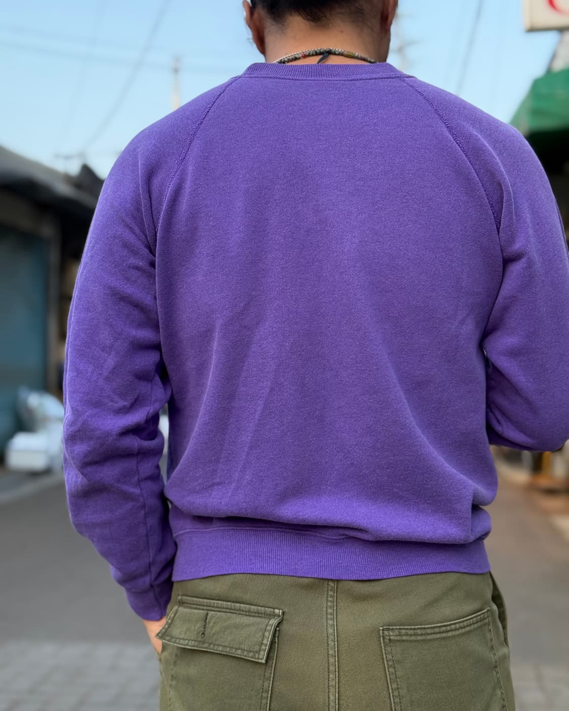 80-90‘s 헤인즈 하드락카페 로스 앤젤러스 스웻셔츠 L(42-44) 상품이미지8