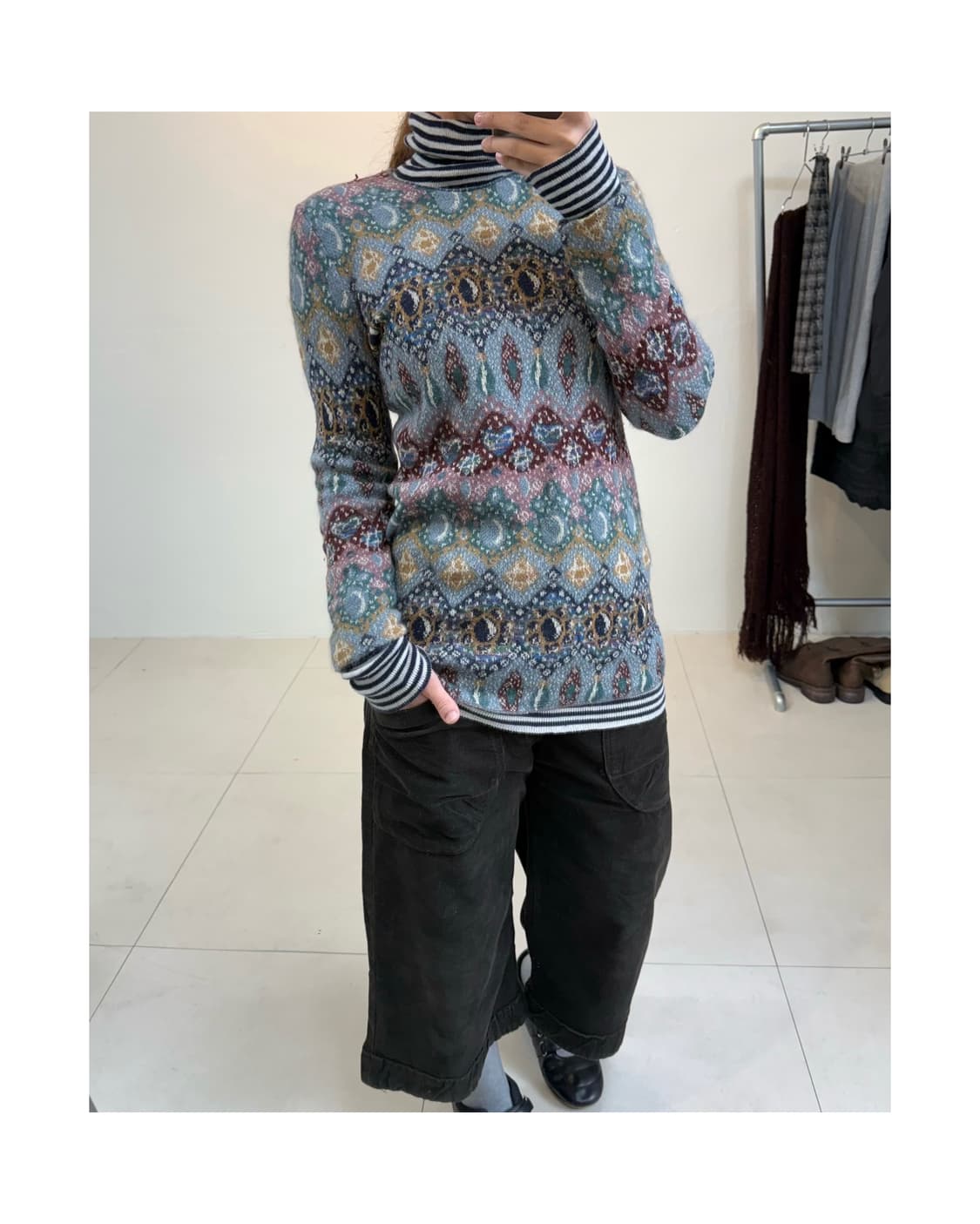 빈티지 울 니트 상품이미지2