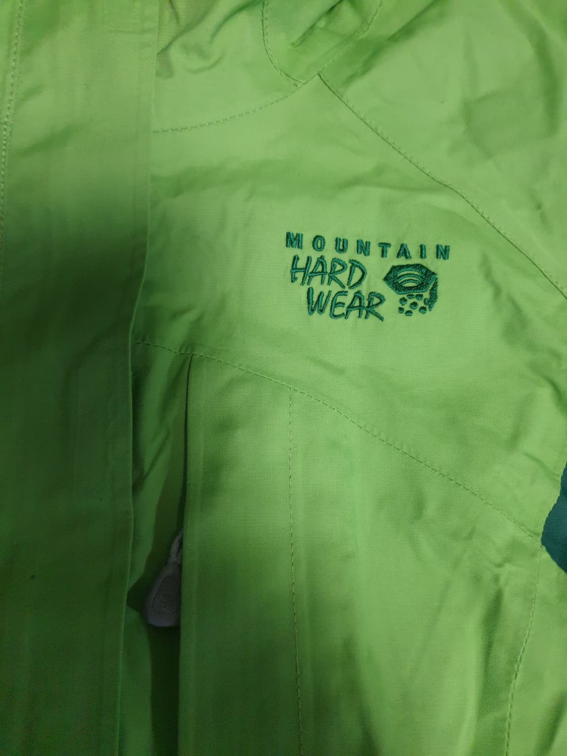 마운틴하드웨어 DRY Q 후드 바람막이 그린애플 (XS) 상품이미지2