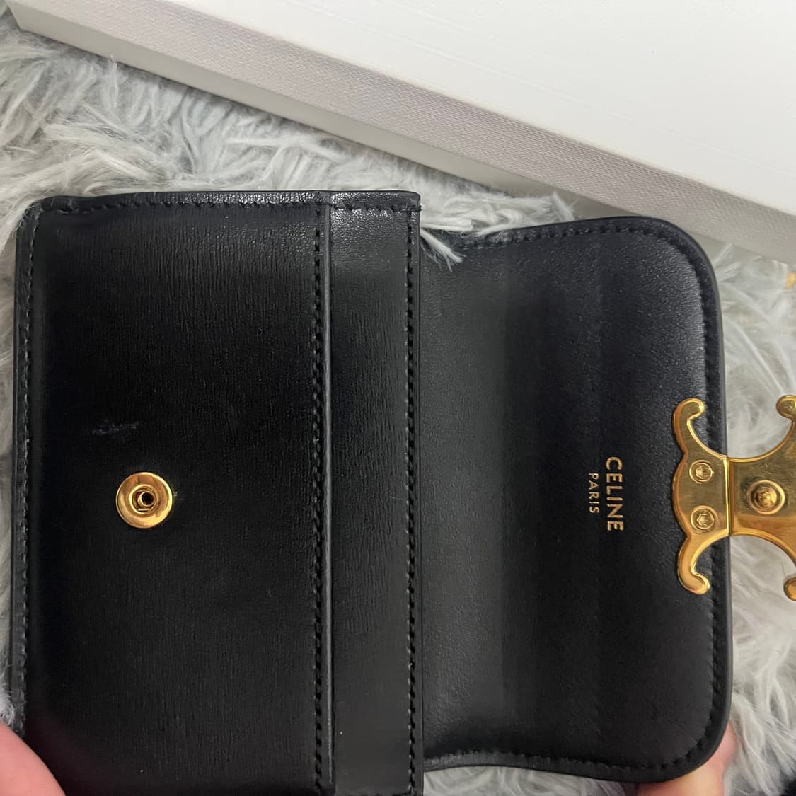 { 새상품급/OS} 셀린느 트리옹프 카드지갑 상품이미지5