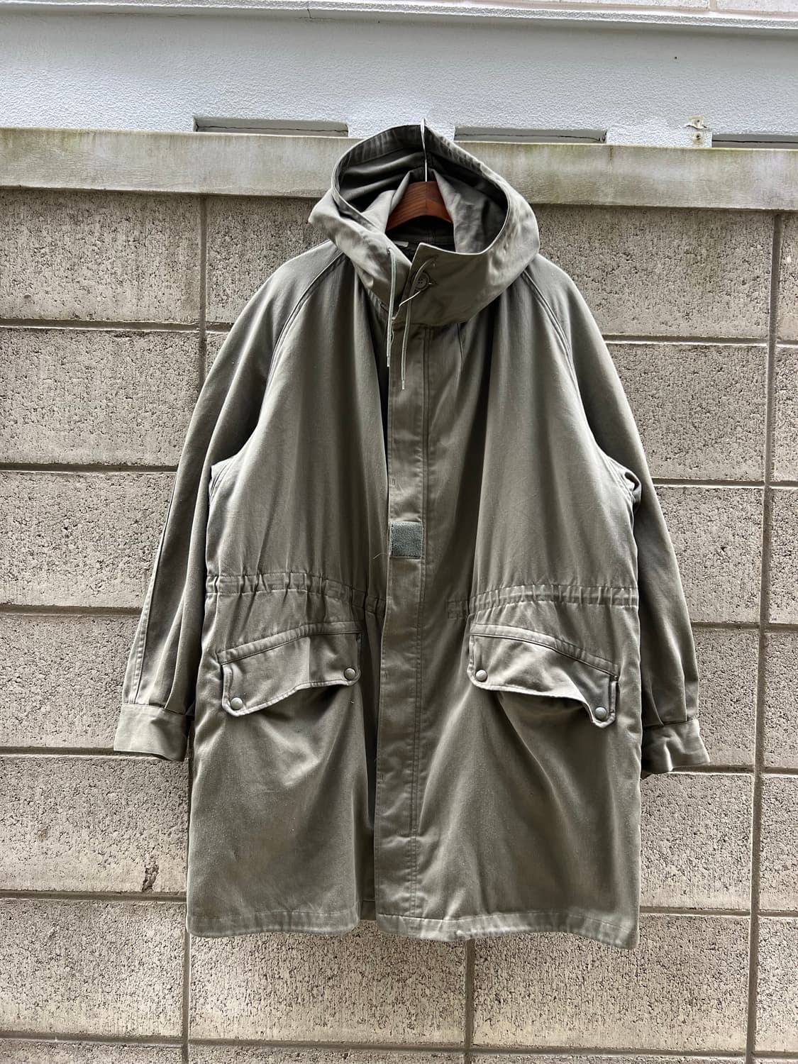 1980s FRENCH ARMY M-64 PARKA 모즈파카 개파카 상품이미지1