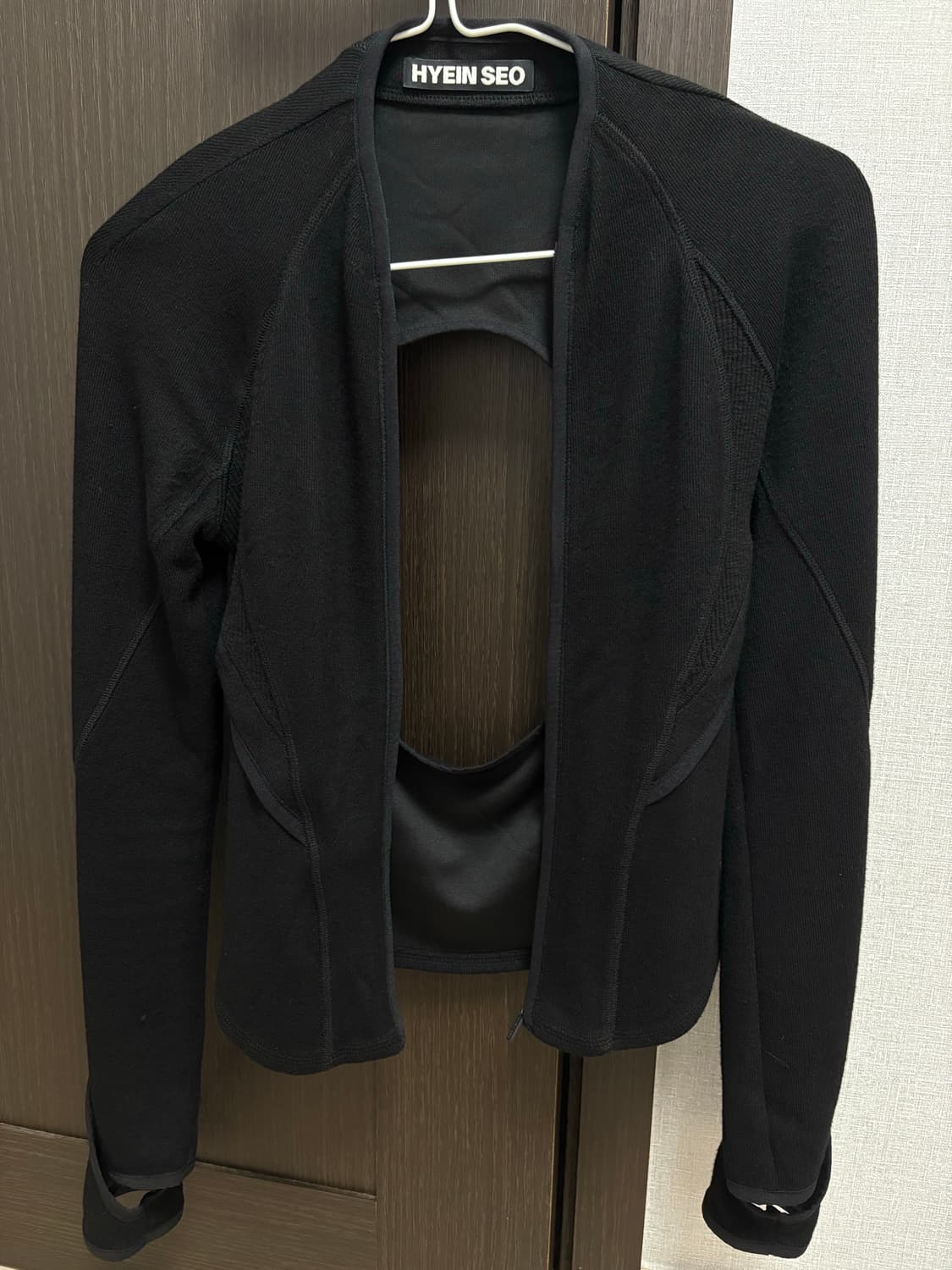 혜인서 Slashed Zip Top 0 size 상품이미지3