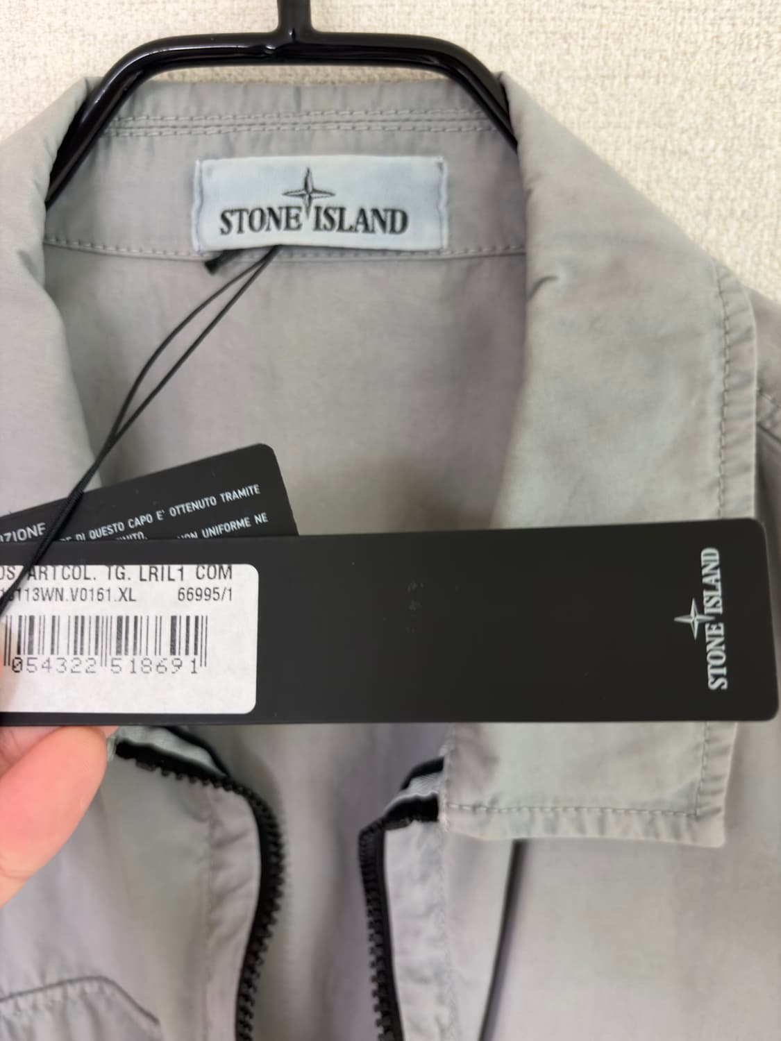 스톤아일랜드 21FW 올드이펙트 오버셔츠 XL 상품이미지2