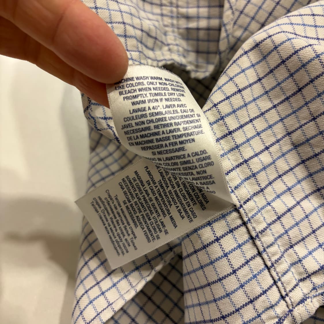 [20] 폴로 랄프로렌 체크 셔츠 남방 C99 상품이미지6