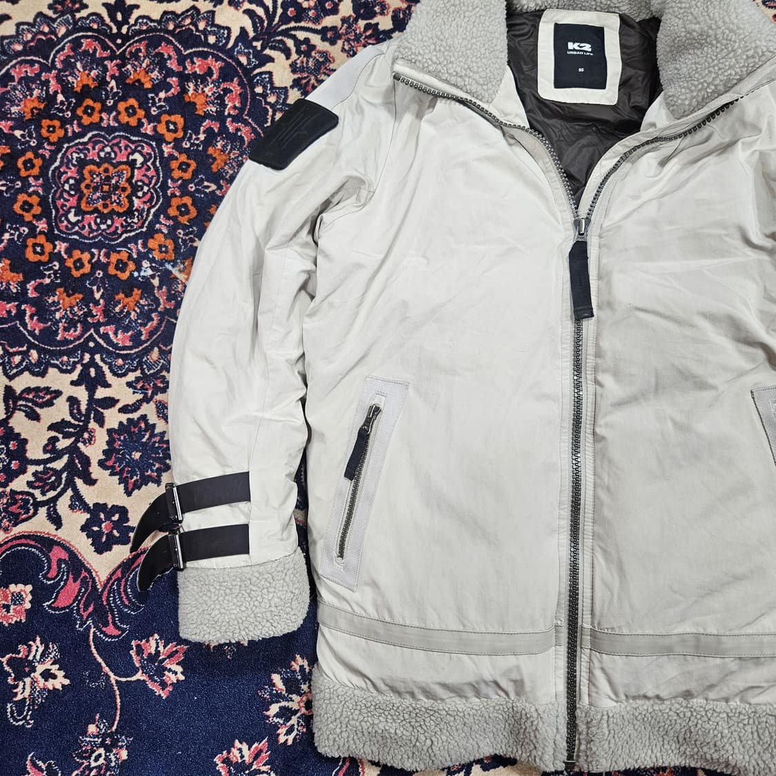 케이투(K2) 덕다운 무스탕 패딩 점퍼 95size 상품이미지4