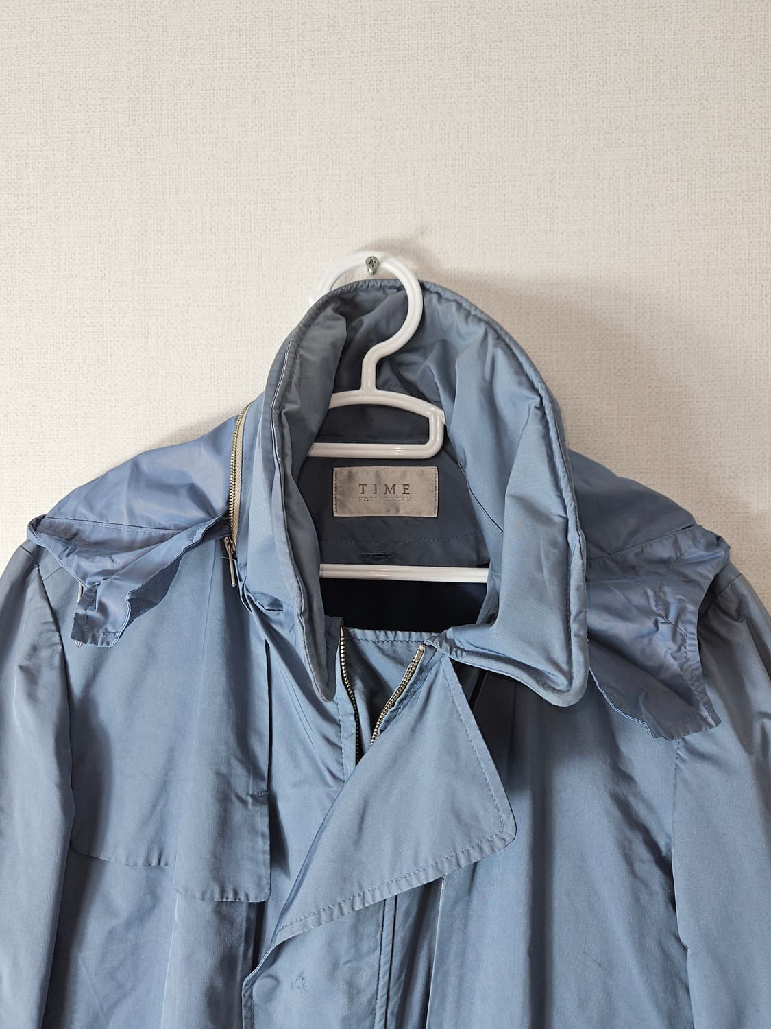 타임 옴므 TIME 남성 후드 바람막이 코트 자켓 100 상품이미지3