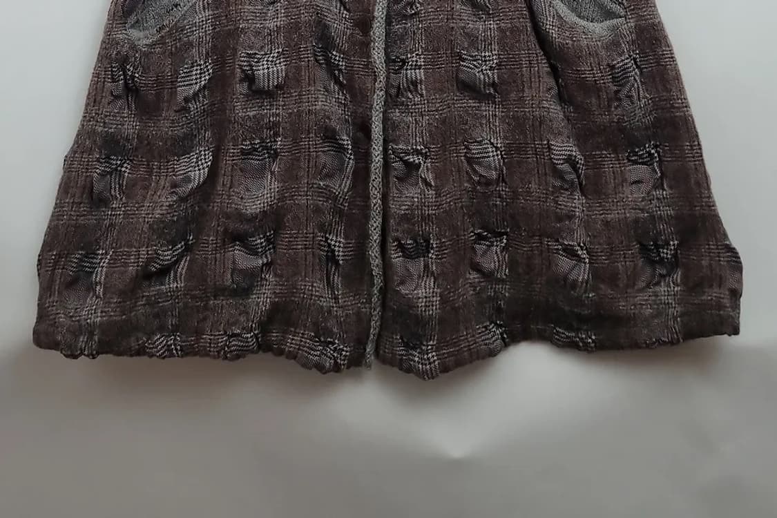 빈티지 브라운 니트 반팔 원피스 [38] 상품이미지5