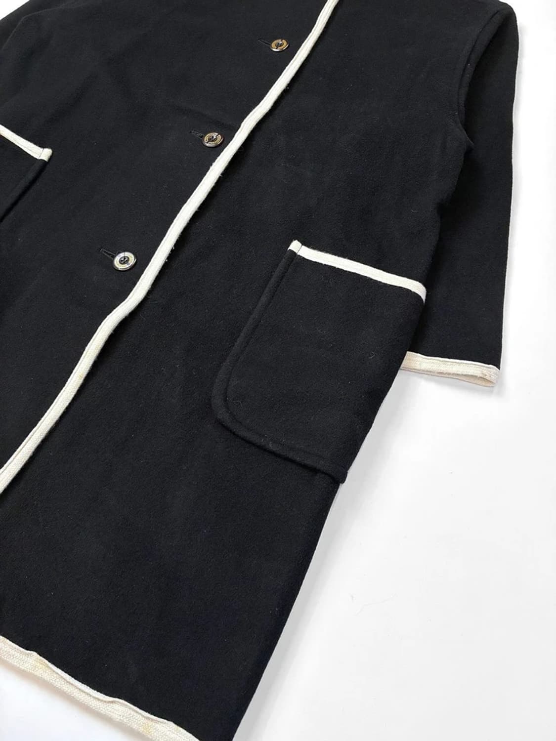 버버리 90's 클래식 배색 울 캐시미어 롱 코트 PN5593 상품이미지3