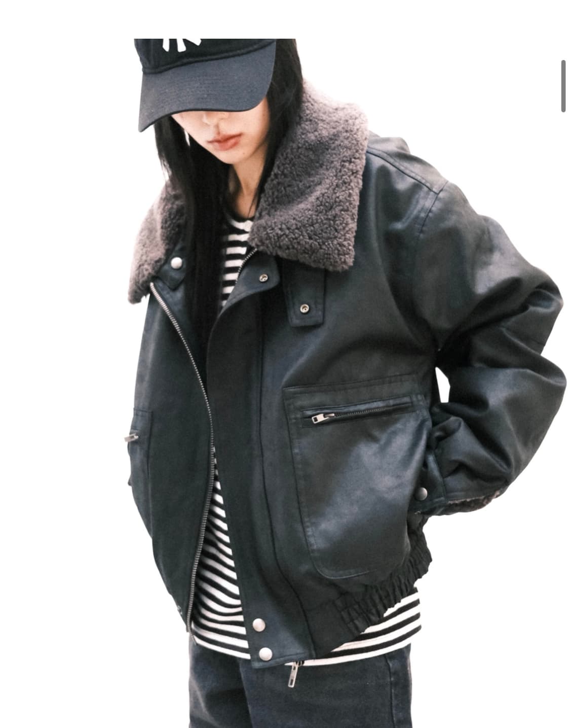 리키 무스탕 자켓 상품이미지5