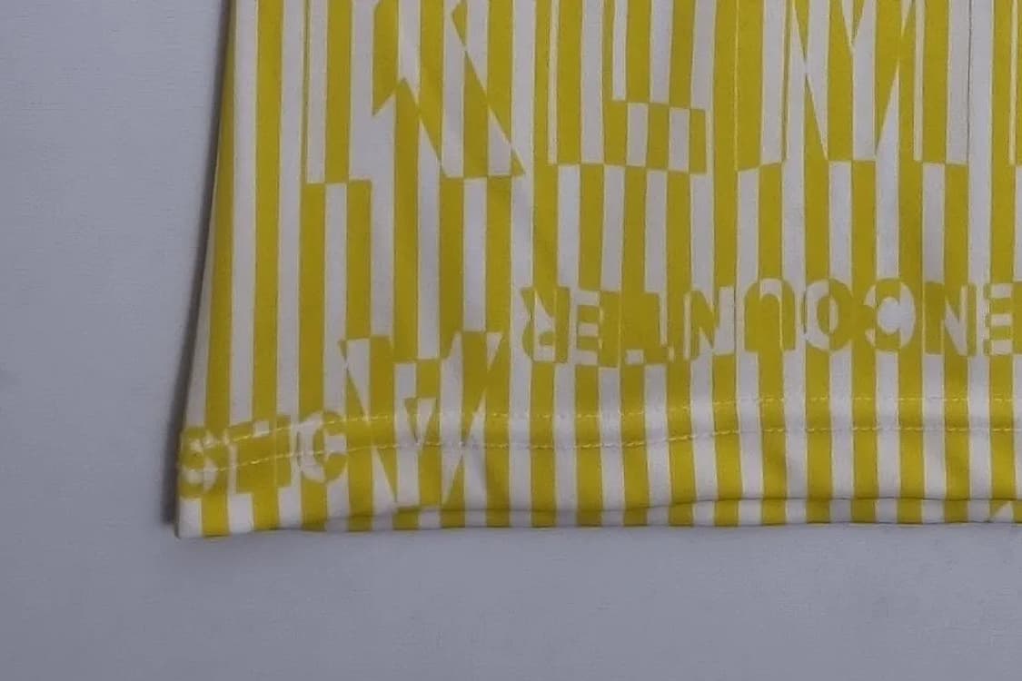 CAROLL 옐로우 언밸런스 반팔 티  상품이미지5