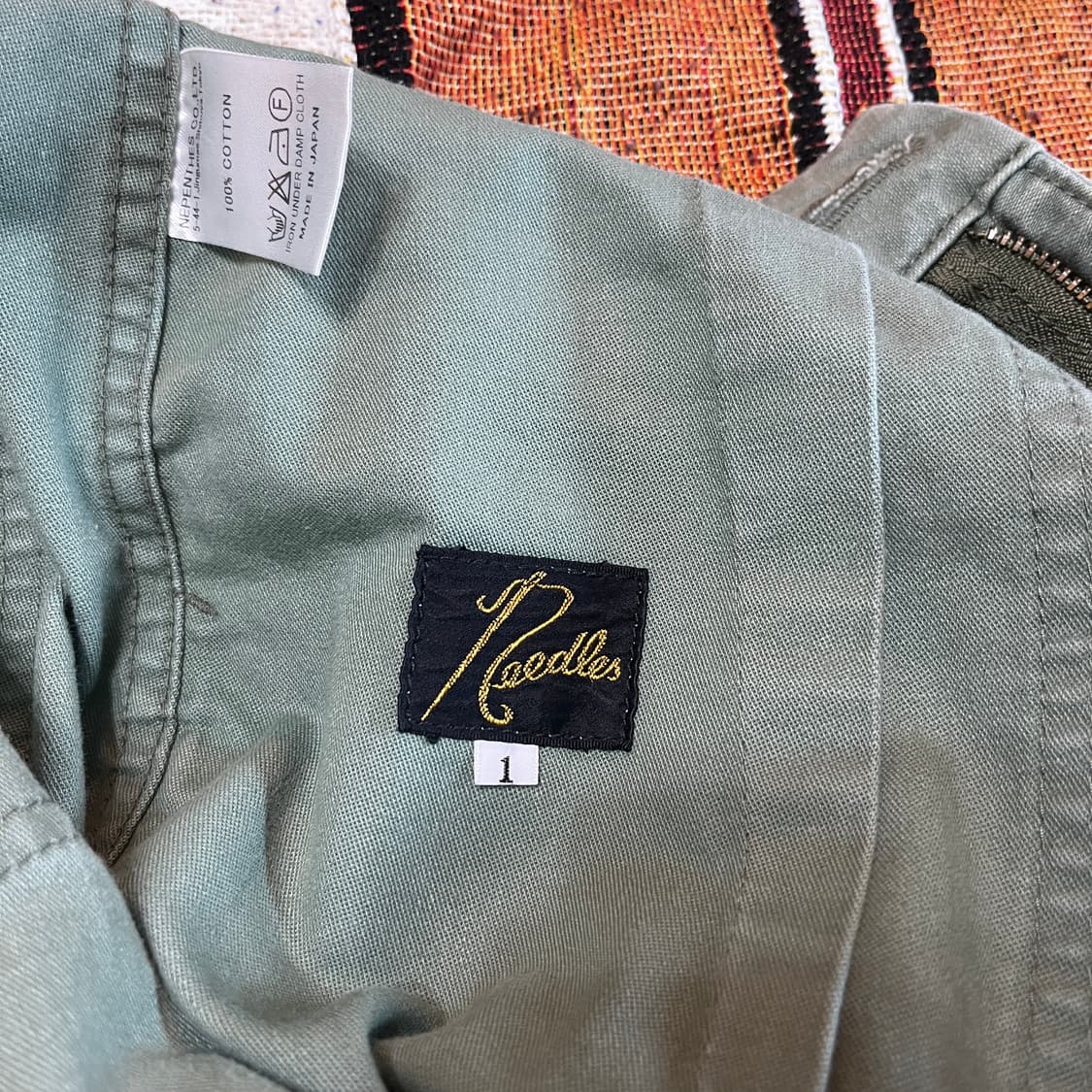 Needles HD pants Khaki 상품이미지5