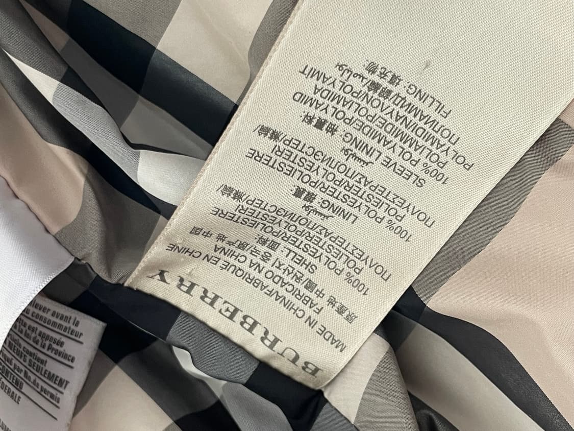 버버리 브릿 여성용 후드 구스 다운 패딩(L싸이즈) 상품이미지9