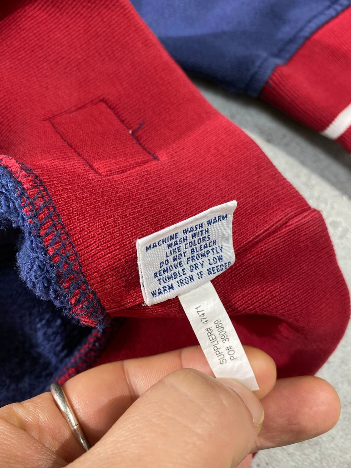 [M] Polo 폴로 랄프로렌 USA 하프집업 스웻셔츠 상품이미지8