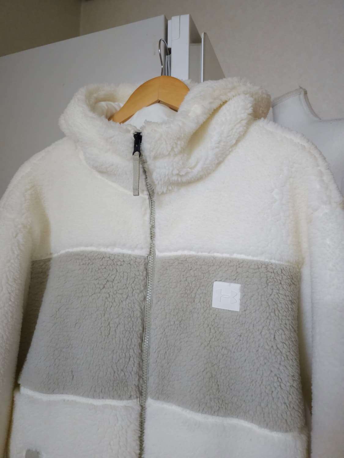 거의새것)언더아머 쉐르파 후리스자켓 뽀글이자켓 상품이미지4