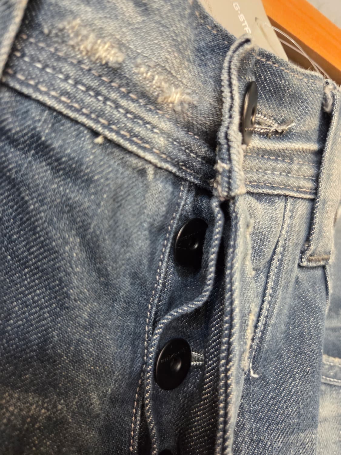 G-Star Raw 3301 데님 청바지 데미지진(W30/L32) 상품이미지3