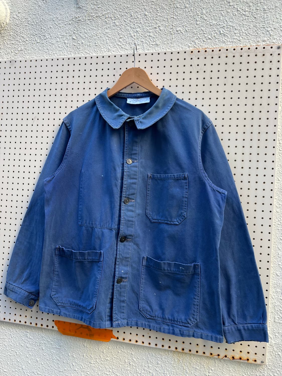 1950s HARD FADED OLD FRENCH 빈티지프렌치워크자켓 상품이미지4