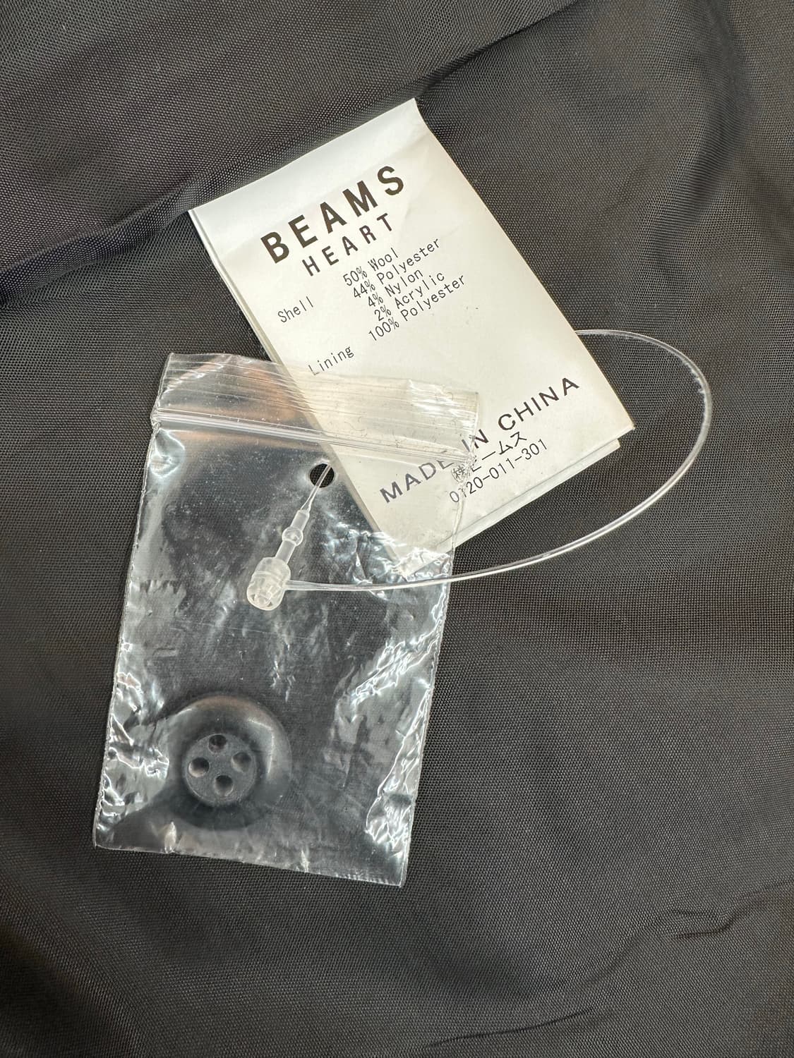 BeAMS 빔즈 울 모즈 코트 M-51 M-65 후드 다크 네이비 m 상품이미지10