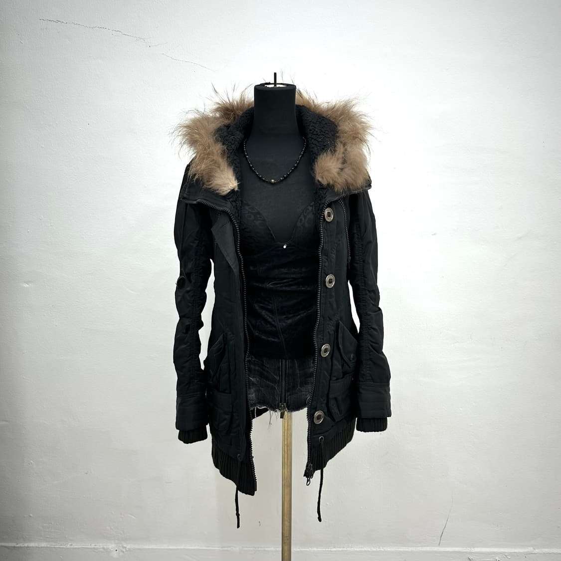 Magnolia fur parka jacket 상품이미지1