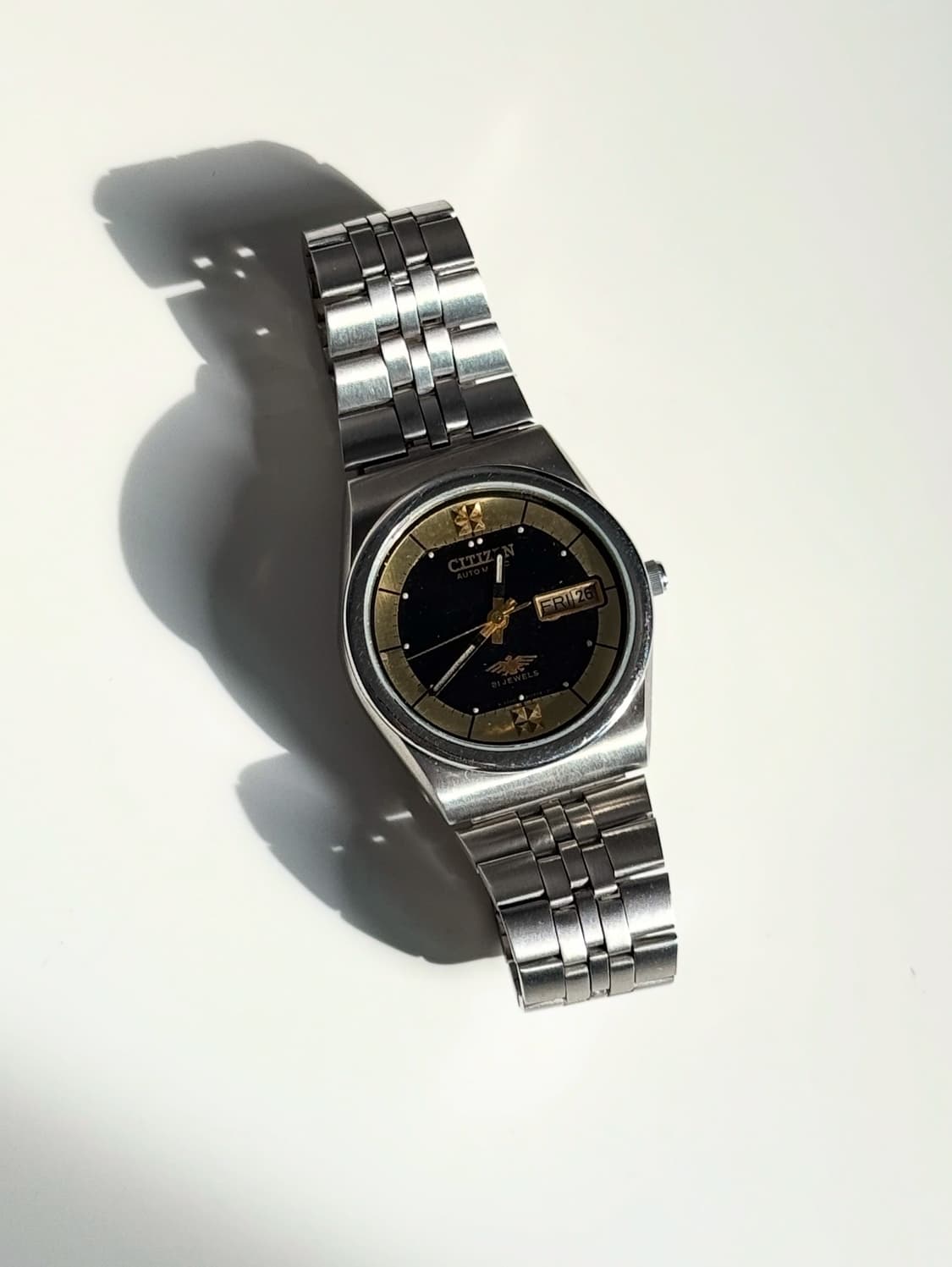 80s Citizen Automatic Metal Watch 상품이미지1