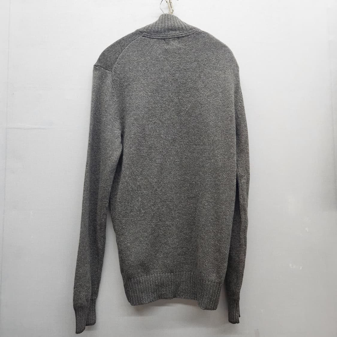 헨리코튼 로고자수 모 반집업 니트 95(M) 상품이미지4