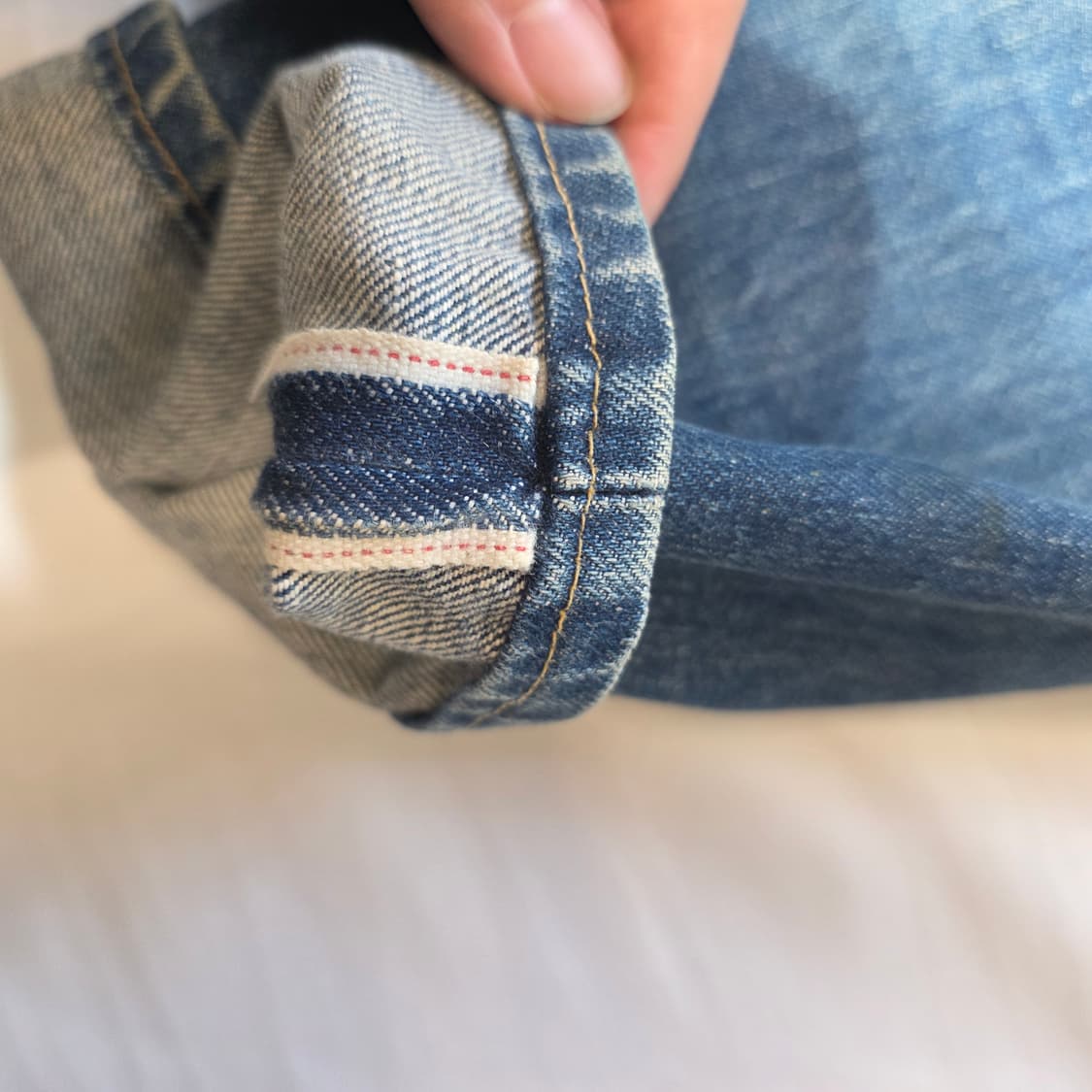 [W33L33]90s 리바이스 JPN LVC 503BXX 빅E 셀비지데님 상품이미지10