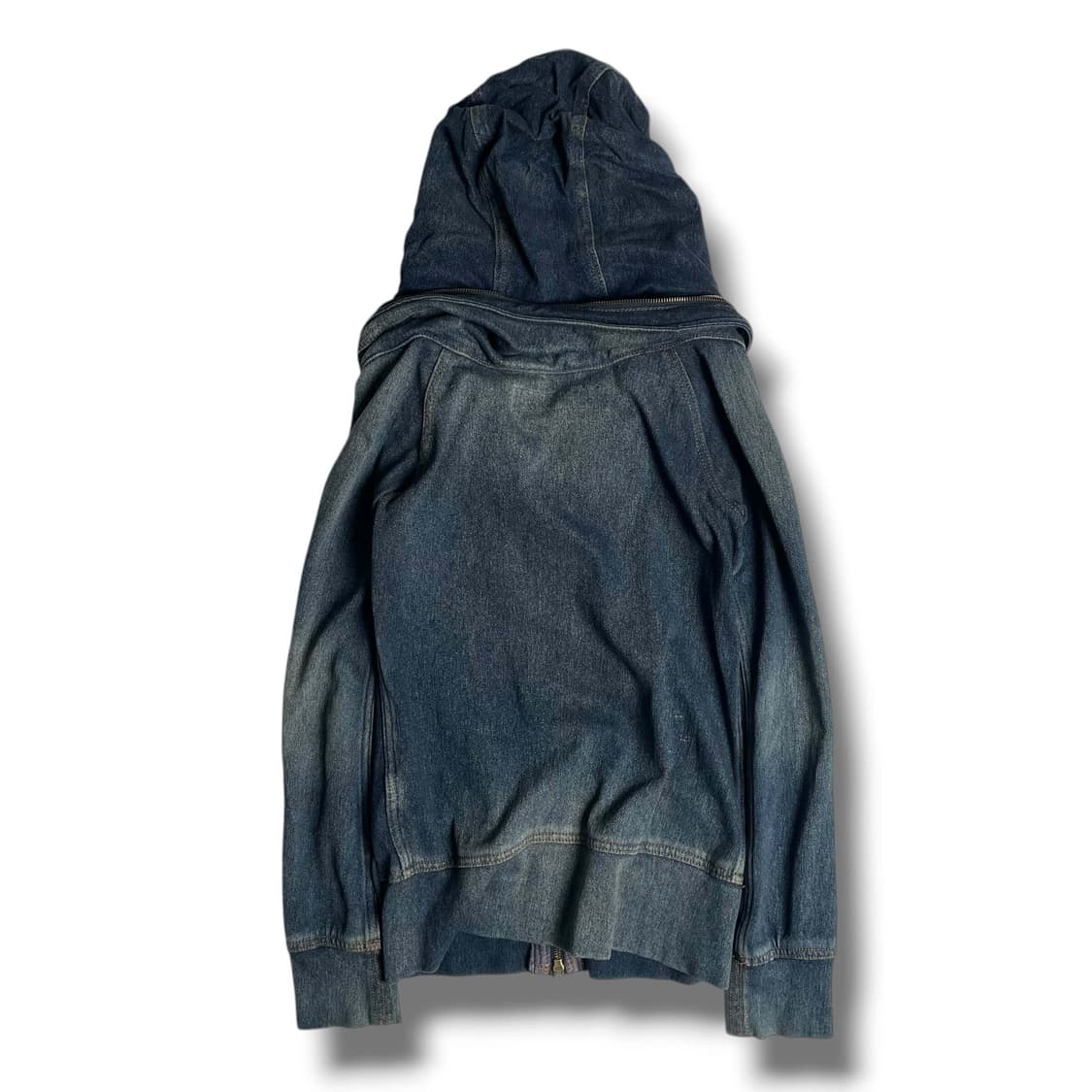 goa bono 데님 집업 후드 상품이미지5