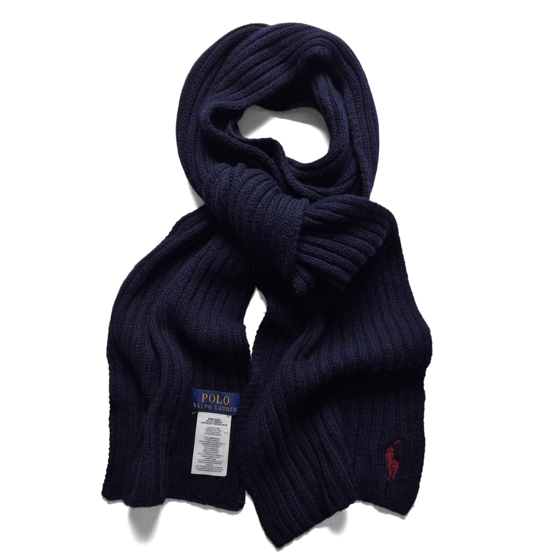 [OS] 폴로 랄프로렌 리브드 니트 머플러 상품이미지1