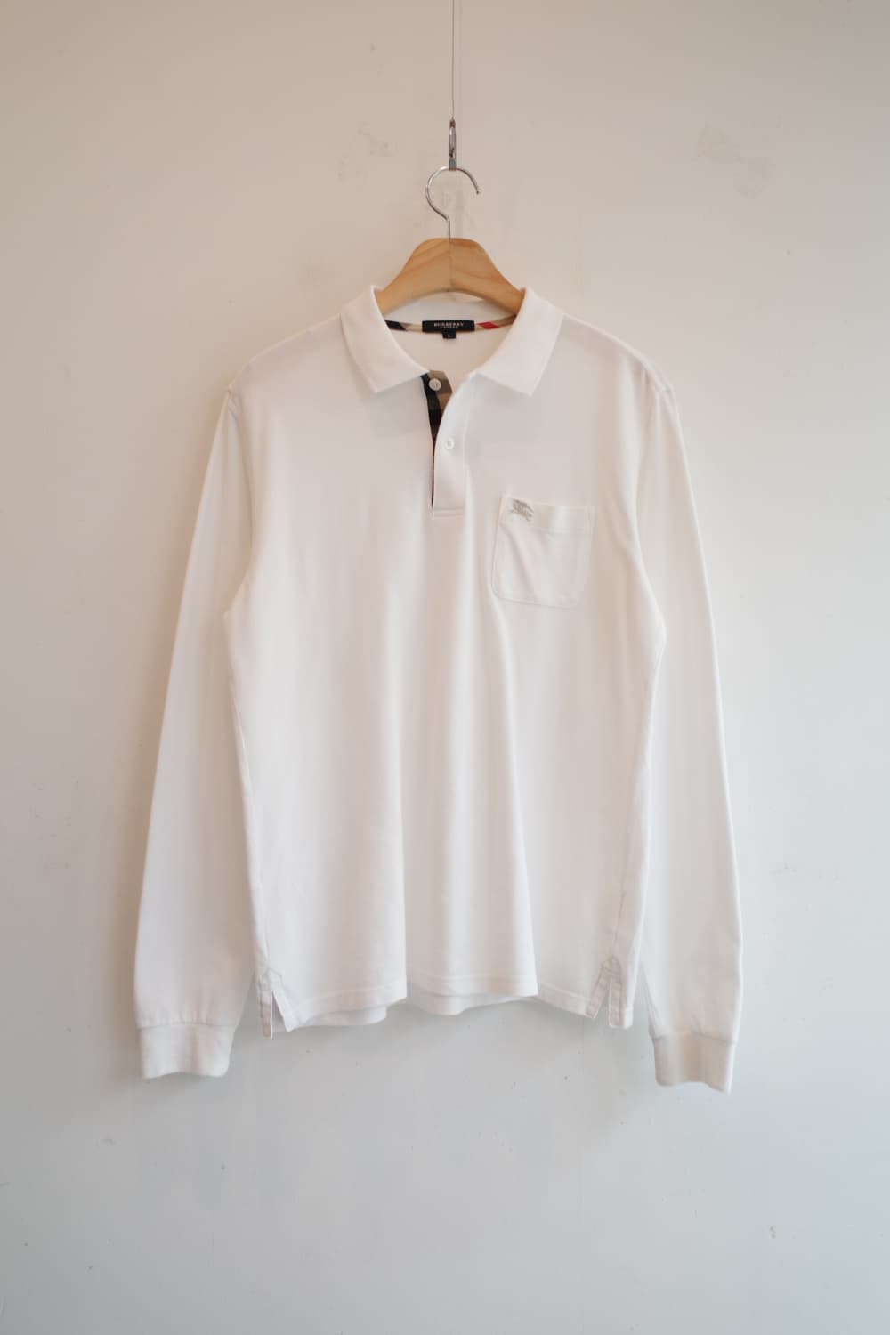BURBERRY 버버리 폴로 롱슬리브 티셔츠 상품이미지1