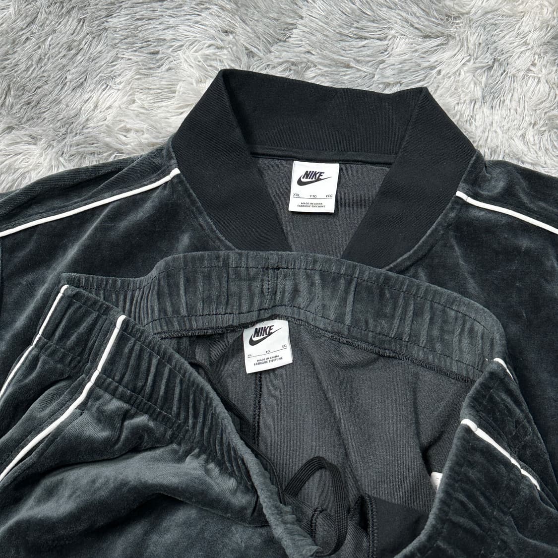 나이키 nsw 벨벳 트레이닝세트 XXL 상품이미지5