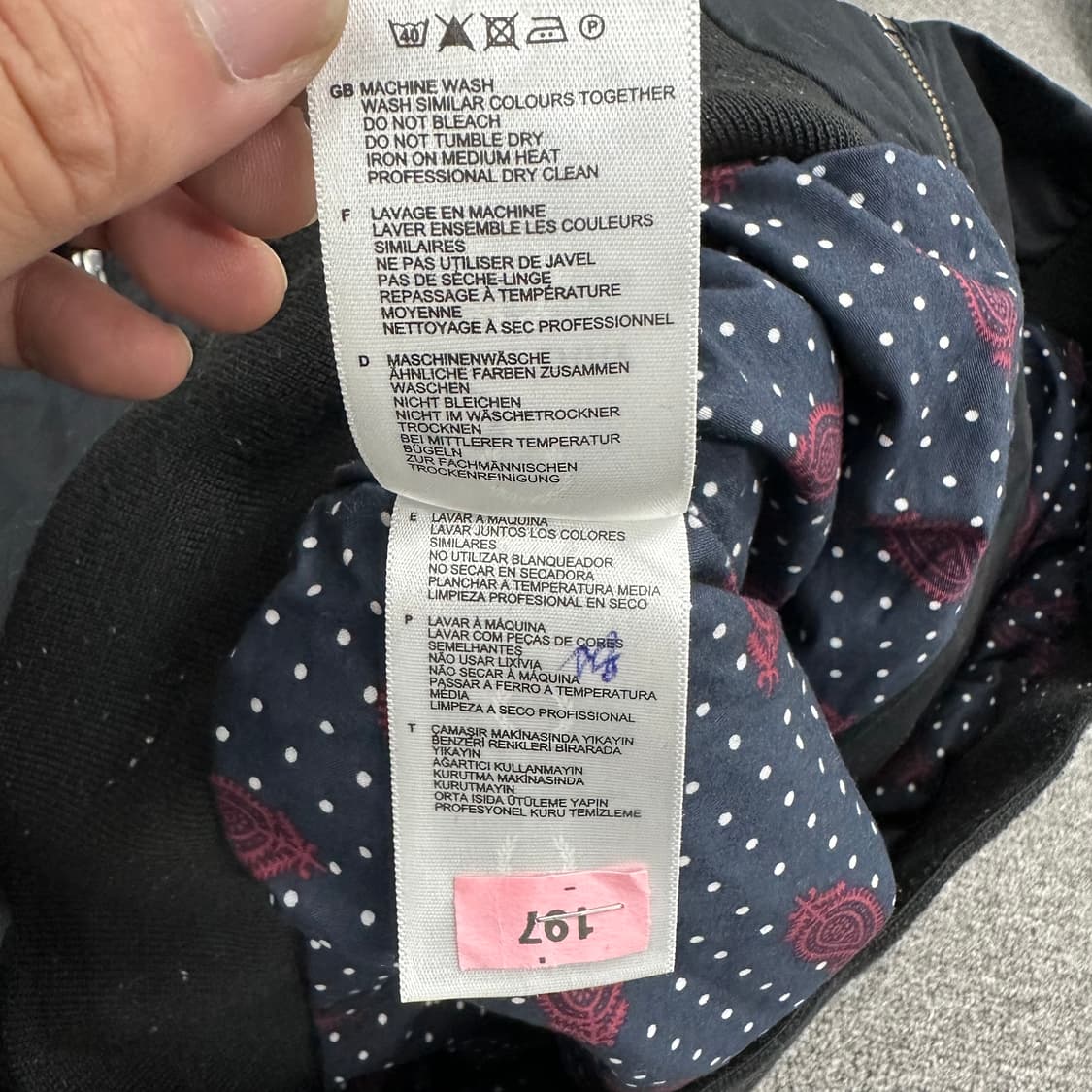 프레드페리 스윙톱 블루종 상품이미지5