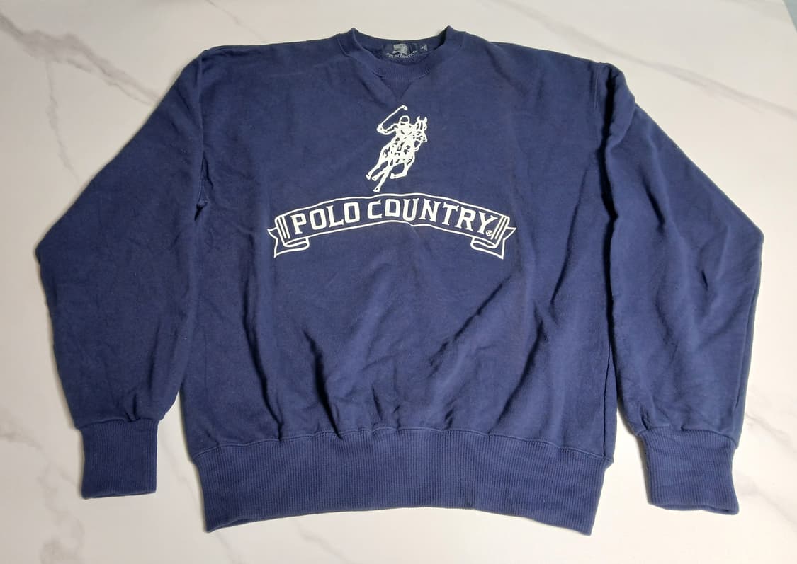 폴로 빈티지 컨트리클럽 맨투맨 상품이미지2