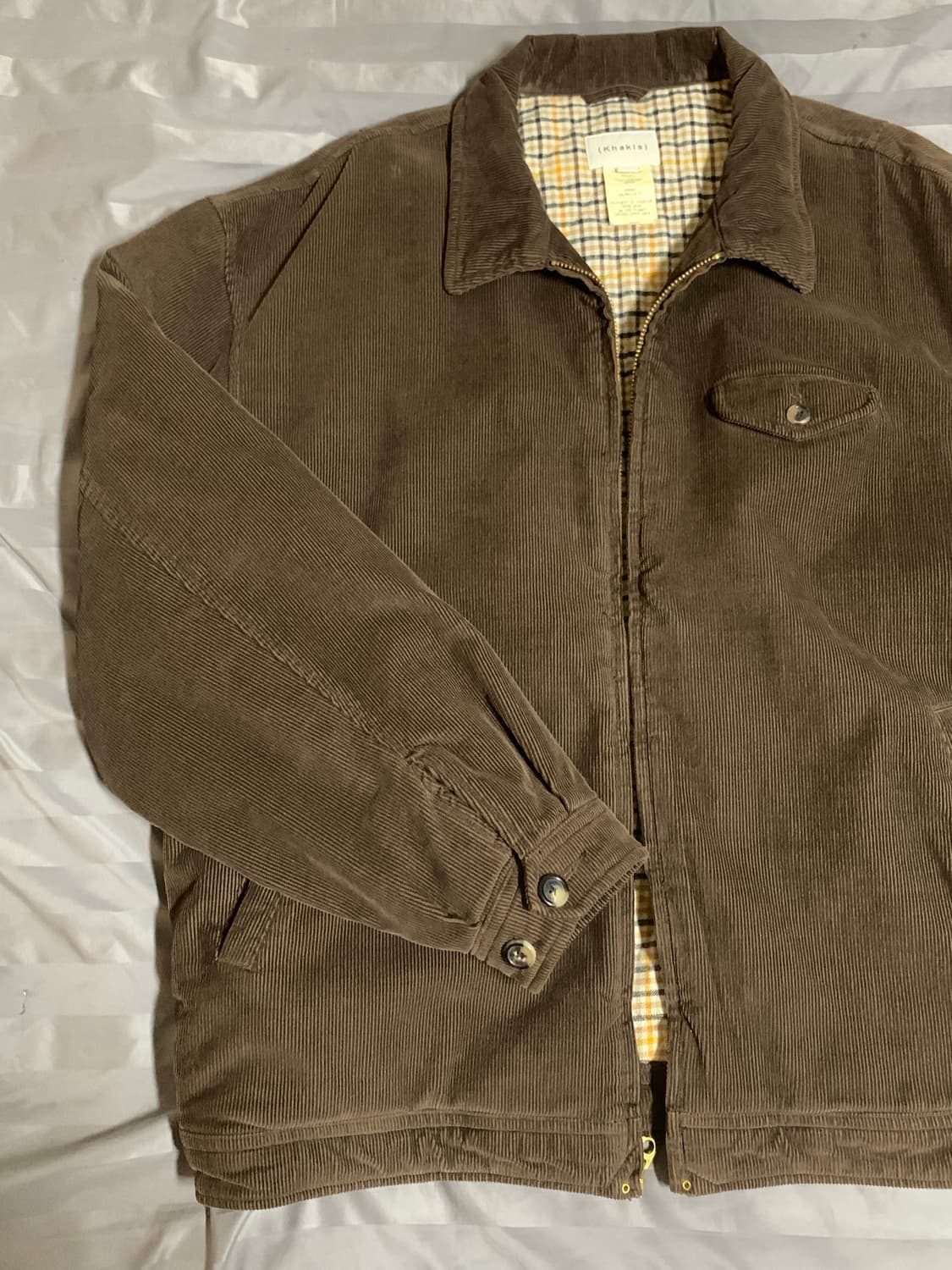 카키스 코듀로이 스윙자켓 상품이미지2