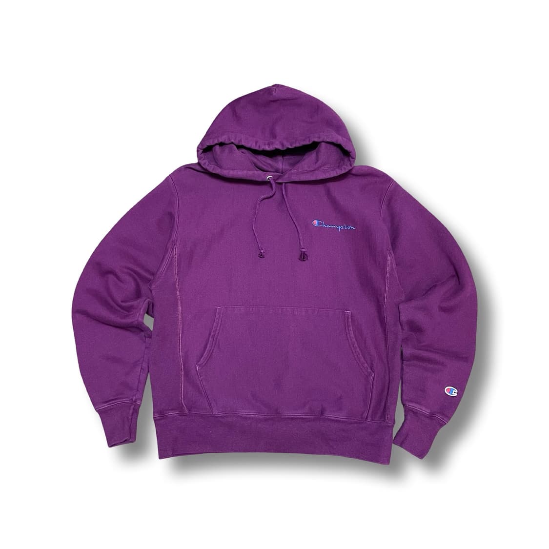 [M] 챔피온 리버스위브 빈티지 후드티 퍼플 상품이미지1