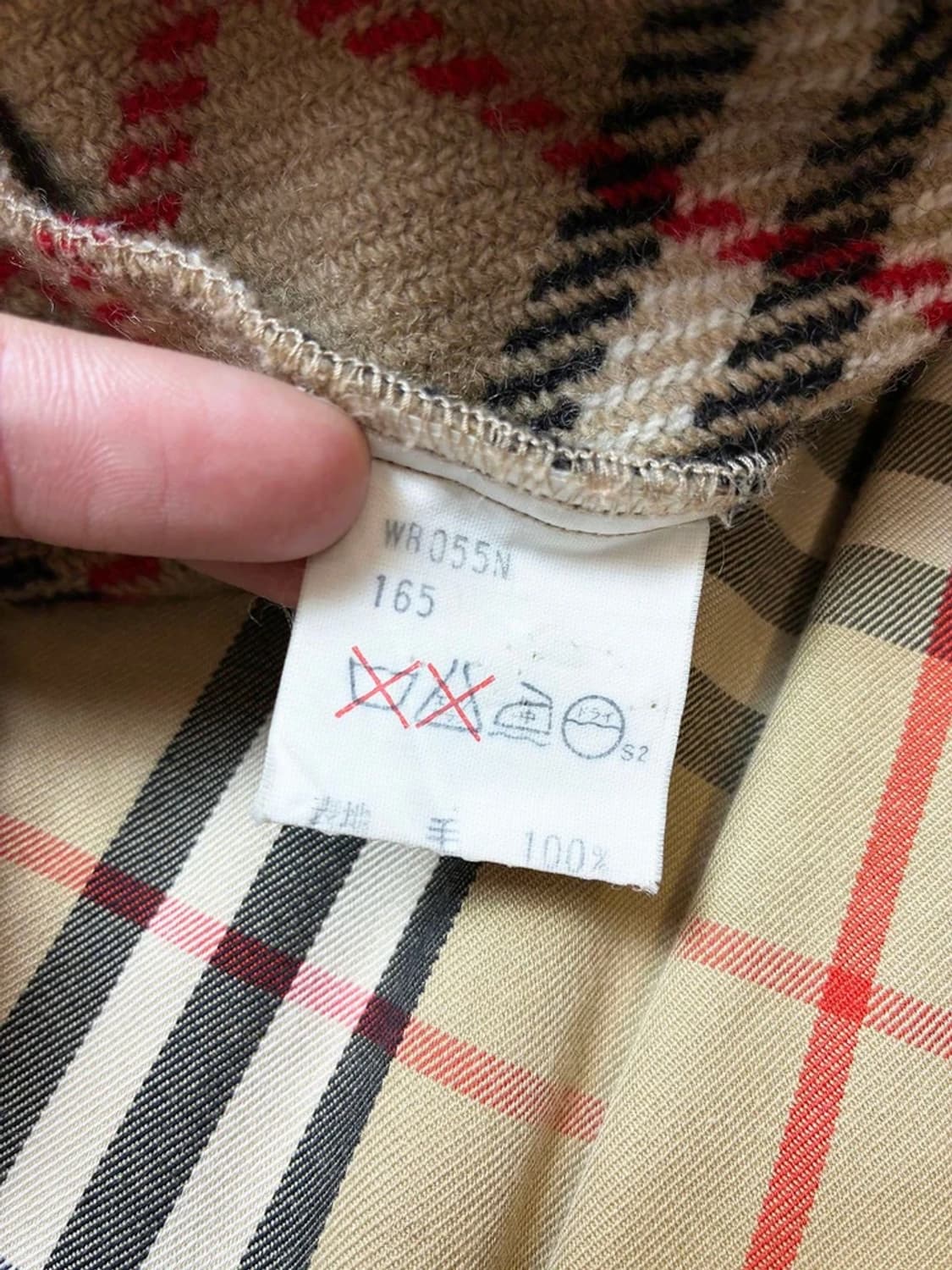 버버리 90's 재팬 노바체크 안감 트렌치 코트 PN7220 상품이미지10