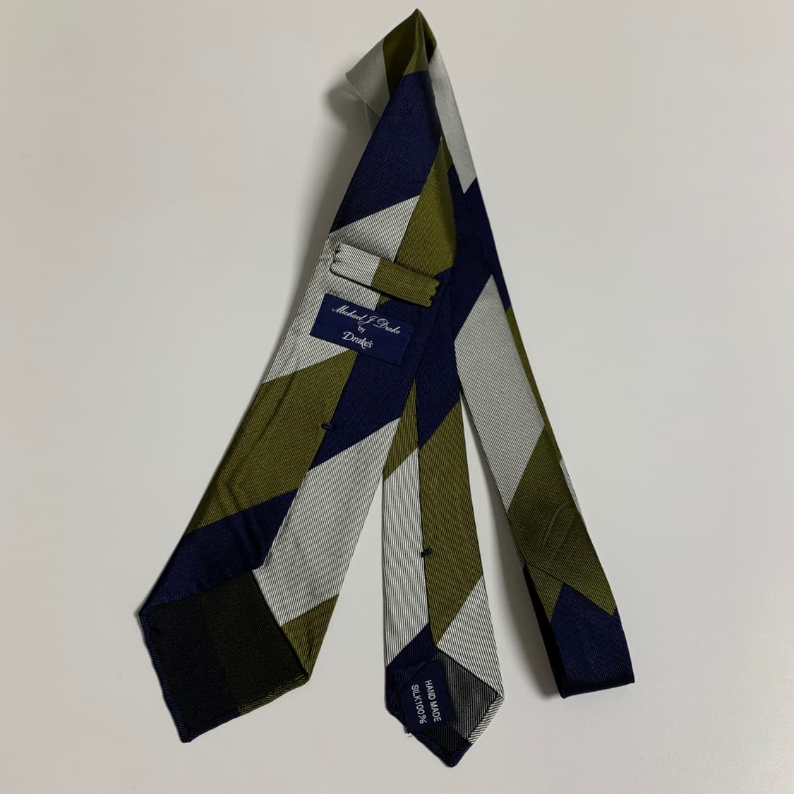 드레익스(Drakes) 명품 레지멘탈 클래식넥타이 최상급 A+등급 상품이미지10