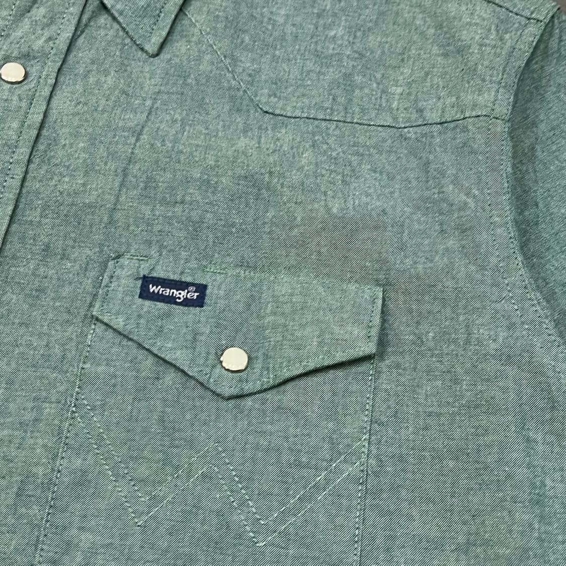  랭글러 웨스턴 하프 셔츠 y16223 상품이미지4